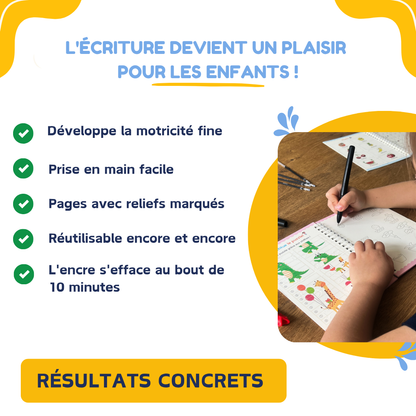 4 Cahiers Enchantés® - Box Petit Écrivain