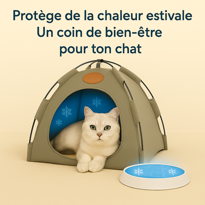 Minou Relax® - Tente Rafraîchissante pour Chats