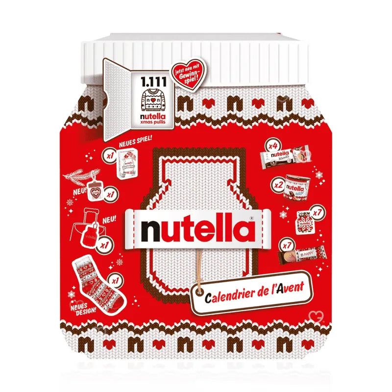 Calendrier de l’Avent Nutella 2025