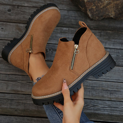 Zippée® - Bottines imperméables pour femmes