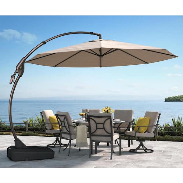 Parasoléa® - Parasol solaire orientable à Led