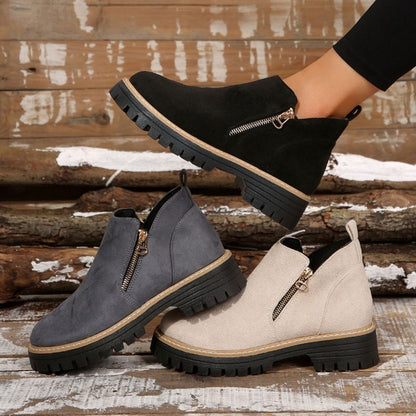 Zippée® - Bottines imperméables pour femmes