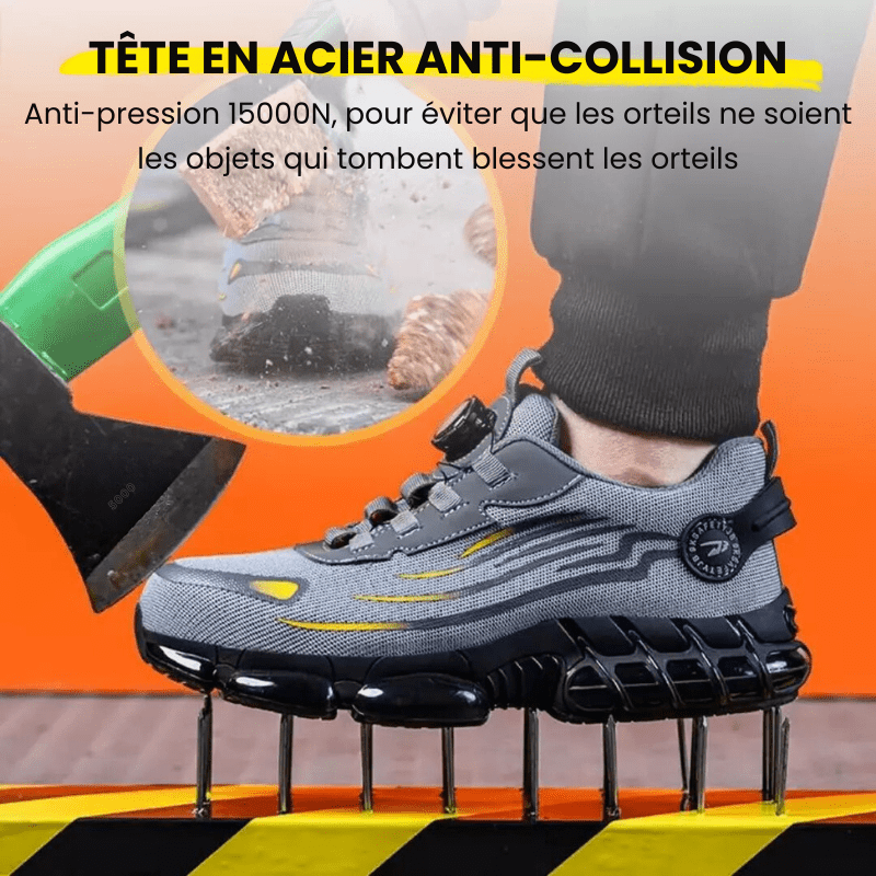 TwistBuckle® - Chaussures de Sécurité Imperméables